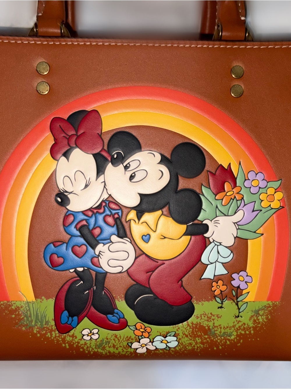 Disney x Coach Rogue 25 bag. Minnie & Mickey